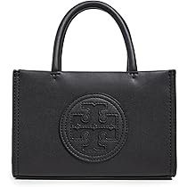Tory Burch Women's Ella Bio Mini Tote, Black, One Size Tory Burch Women's Ella Bio Mini Tote, Black, One Size